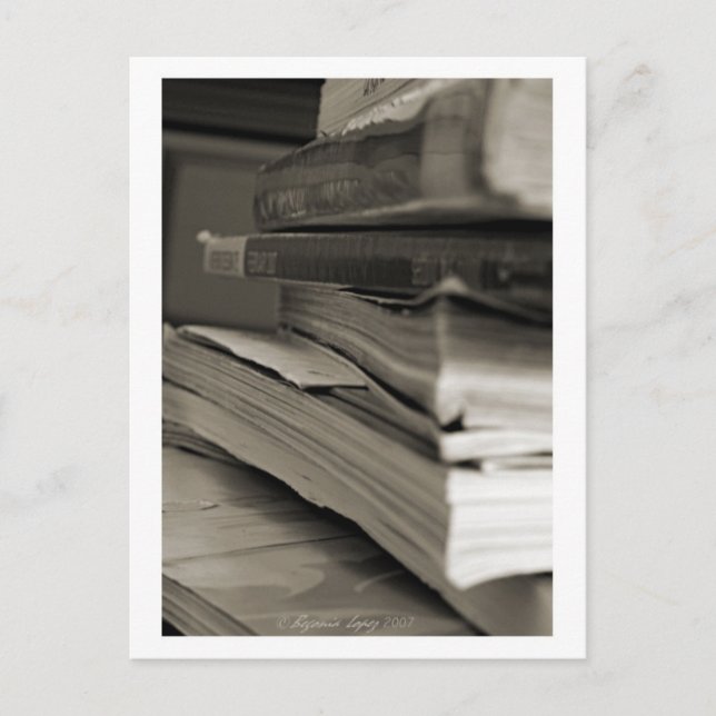 Carte Postale Une fenêtre sur l'alphabétisation (Devant)