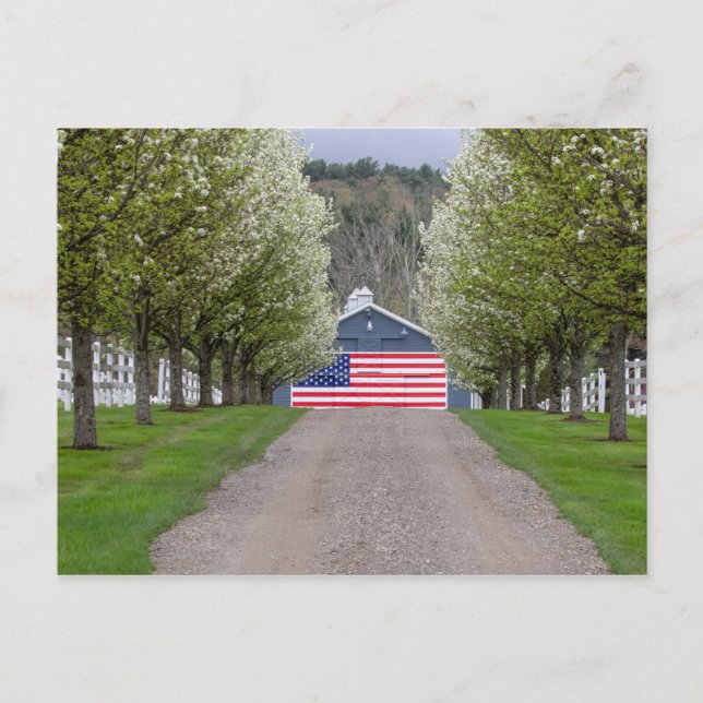 Carte Postale Une ferme américaine (Devant)