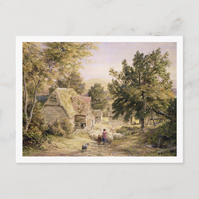 Carte Postale Une ferme près de Princes Risborough, 1845/6 (avec (Devant)