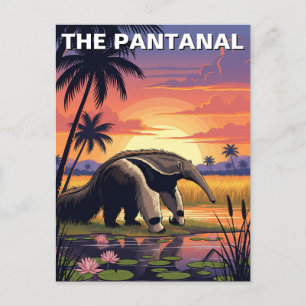 Carte Postale Une fourmi géante dans le Pantanal