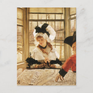 Carte Postale Une histoire fastidieuse par James Tissot, Beaux A