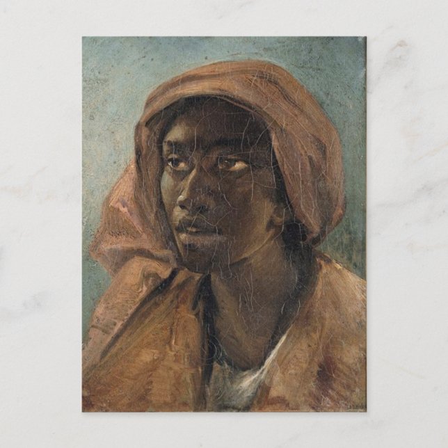 Carte Postale Une jeune nègre par Theodore Gericault (Devant)