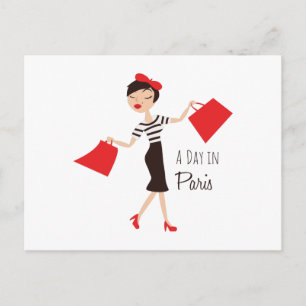 Carte Postale Une Journée À Paris