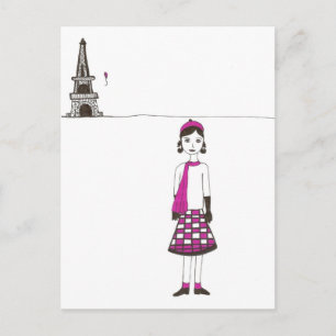 Carte Postale Une journée à Paris France