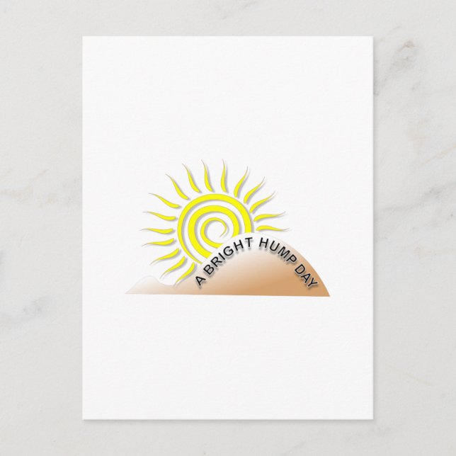 Carte Postale Une Journée de la Humidité (Devant)