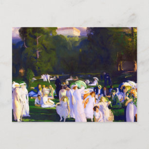 Carte Postale Une journée en juin par George Wesley Bellows