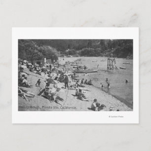 Carte Postale Une journée typique à Sandy Beach Monte Rio, CA