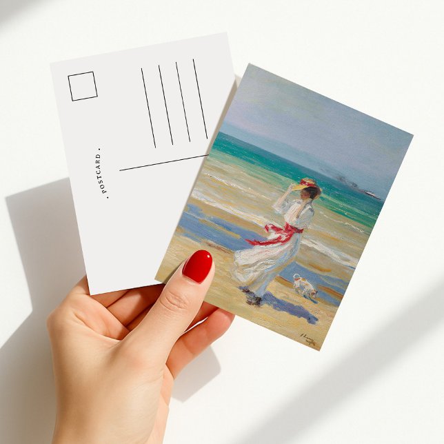 Carte Postale Une journée venteuse | Sir John Lavery (Créateur téléchargé)