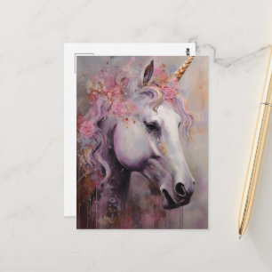 Carte Postale Une licorne magnifique