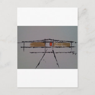 Carte Postale Une maison Eichler sur un T-shirt #2