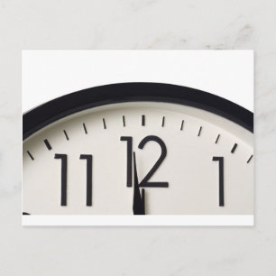 Carte Postale Une minute à minuit
