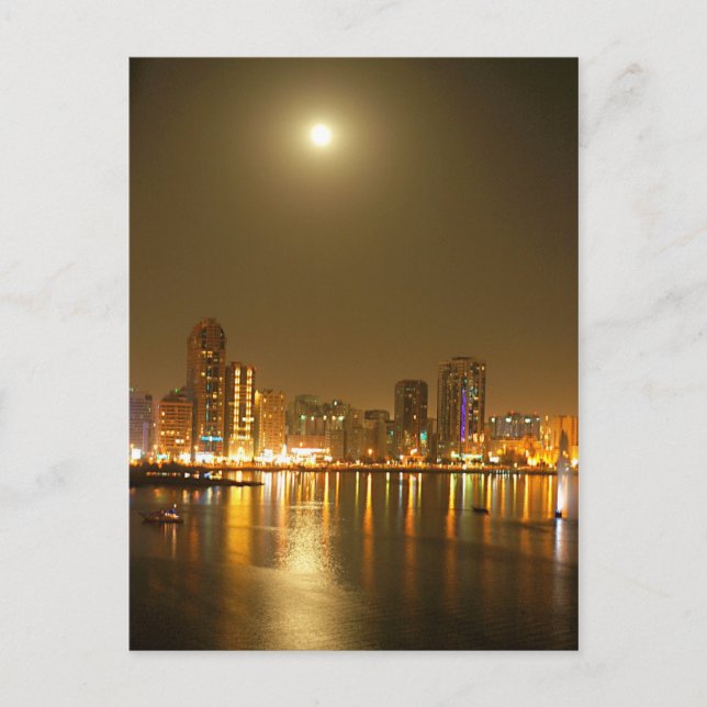 Carte Postale Une nuit à Dubaï (Devant)