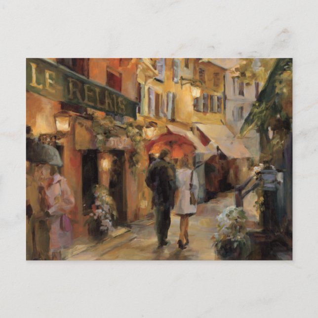 Carte Postale Une nuit à Paris (Devant)