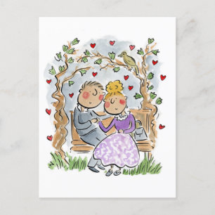 Carte Postale Une nuit chante à Berkeley Carré