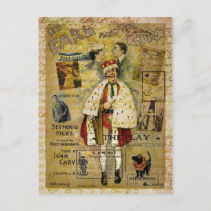 Carte Postale Une nuit en ville