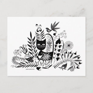 Carte Postale Une paire Purr-fect