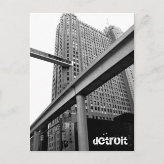Carte Postale Une perspective de Détroit