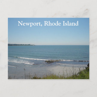Carte Postale Une Plage À Newport, Rhode Island