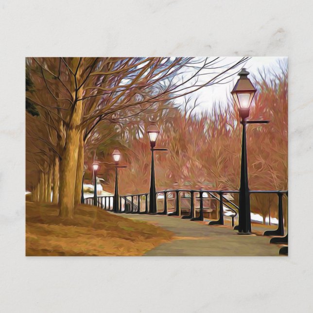 Carte Postale Une promenade à retenir (Devant)