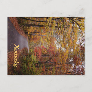 Carte Postale Une promenade d'automne de JerseyFawn
