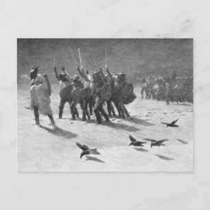Carte Postale Une promenade viking