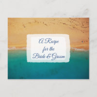 Une recette pour la Mariage mariée Recette Card