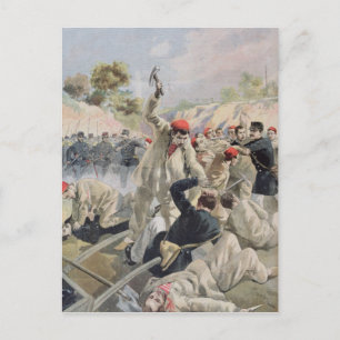 Carte Postale Une révolte des anarchistes français au Guyana