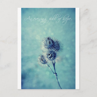 Carte Postale Une soirée pleine d'espoir.