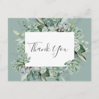 Une verdure succulente | Merci Mariage vert Sage
