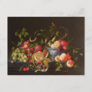 Carte Postale Une vie morte de fruits