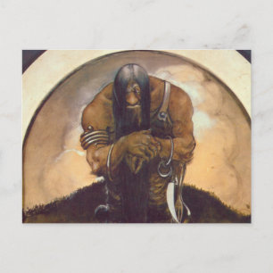 Carte Postale Une vieille montagne Troll