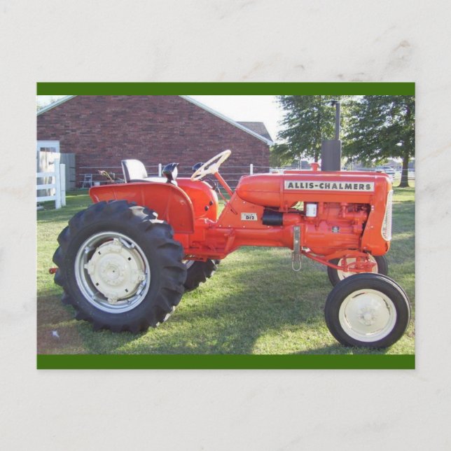Carte Postale Une vraie machine humaine - 1967 Allis-Chalmers (Devant)