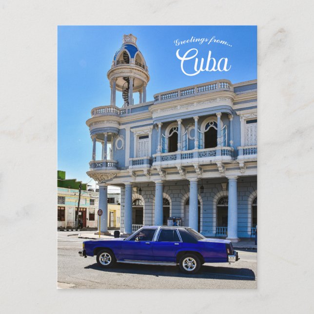 Carte Postale Une vue de Cienfuegos Cuba (Devant)