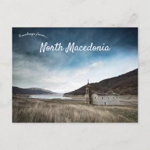 Carte Postale Une vue de Mavrovo Macédoine du Nord