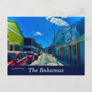 Carte Postale Une vue de Nassau aux Bahamas