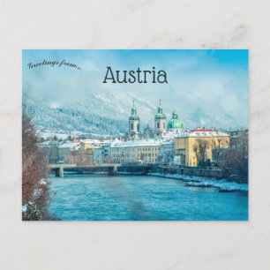 Carte Postale Une vue d'Innsbruck Autriche