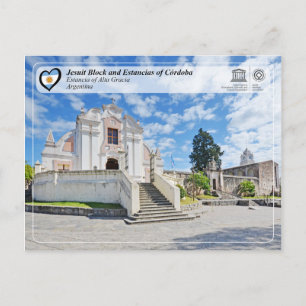 Carte Postale UNESCO - Bloc jésuite et Estancias de Cordoue