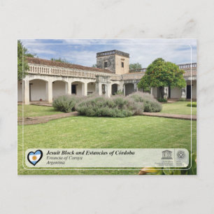 Carte Postale UNESCO - Édifice jésuite et Estancias de Cordoue