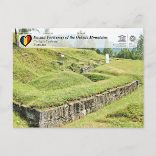 Carte Postale UNESCO - Forteresses Daciennes - Costesti-Cetatuie