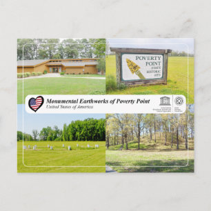 Carte Postale UNESCO - Oeuvres monumentales de la pauvreté Point