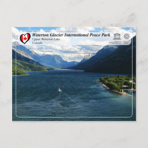 Carte Postale UNESCO - Parc international de la paix du glacier 