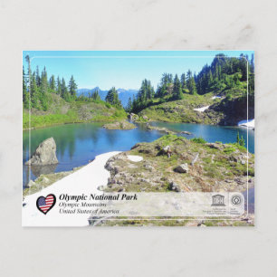 Carte Postale UNESCO - Parc national olympique - Montagnes olymp