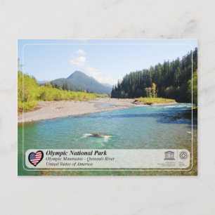 Carte Postale UNESCO - Parc national olympique - Rivière Quinaul