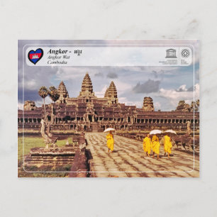 Carte Postale UNESCO WHS - Angkor - Angkor Vat