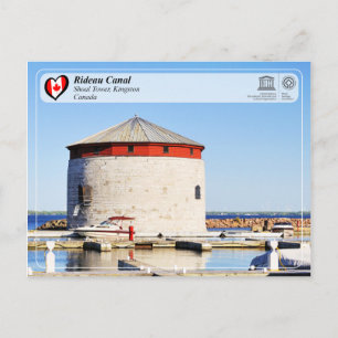 Carte Postale UNESCO WHS - Canal Rideau - Tour Shoal, Kingston