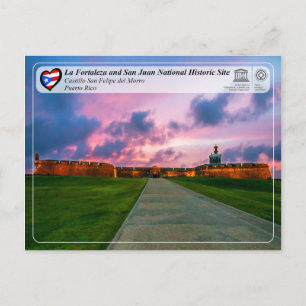 Carte Postale UNESCO WHS - Castillo San Felipe del Morro