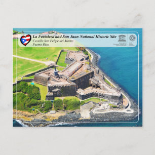 Carte Postale UNESCO WHS - Castillo San Felipe del Morro