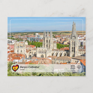 Carte Postale UNESCO WHS, Cathédrale de Burgos / Catedral de Bur