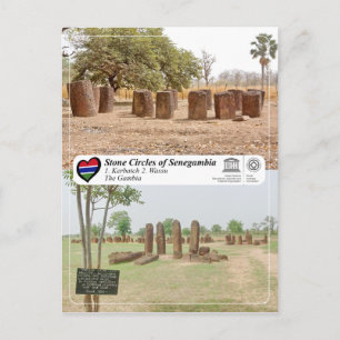 Carte Postale UNESCO WHS - Cercles de pierre de Sénégal