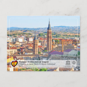 Carte Postale UNESCO WHS - Colegiata de Père Noël María la Mayor